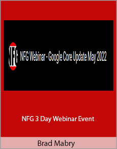 Brad Mabry - NFG 3 Day Webinar Event