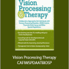 Christine Winter-Rundell - Vision Processing Therapy - CAFIWSPDAATBIOSP