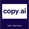 Copy.ai - Solo 1 Year Access