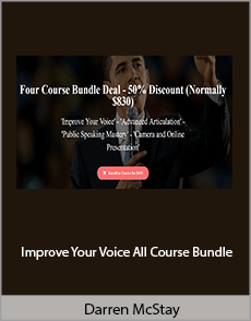 Darren McStay - Improve Your Voice All Course Bundle