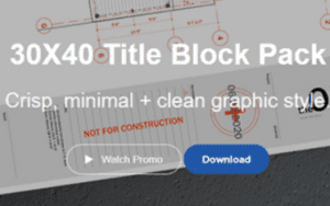 Eric Reinholdt RA NCARB - 30X40 Title Block Pack