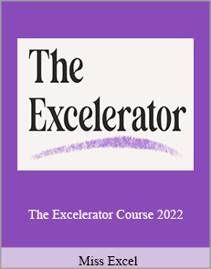 Miss Excel - The Excelerator Course 2022