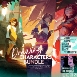 Toni Infante - Drawing CHARACTERS BUNDLE - Dynamic Compositions BUNDLE