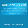 Alex Bowers - Creating a PHP Login Script