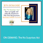 Becky Beaton-York - ON-DEMAND. The No Surprises Act