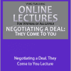 Dean Wesley Smith - Negotiating a Deal. They Come to You Lecture