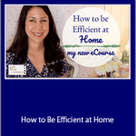 Jennifer L. Scott - How to Be Efficient at Home