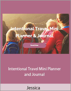 Jessica - Intentional Travel Mini Planner and Journal