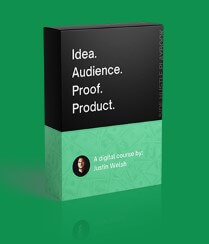 Justin Welsh - Idea Audience Proof Product-The Side Income Playbook Courses