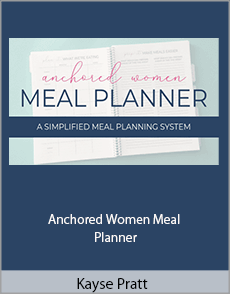 Kayse Pratt - Anchored Women Meal Planner