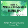 Kylie Bertucci - Stampin Up CatalogueCatalog Business Tips