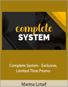 Marina Lotaif - Complete System - Exclusive, Limited-Time Promo