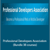 Professional Developers Association (Bundle 38 courses)