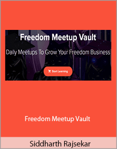 Siddharth Rajsekar - Freedom Meetup Vault