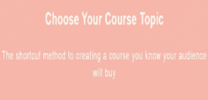 Teachable - Choose Your Course Topic