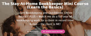 Tiffani Higgins - The Stay-At-Home Bookkeeper Mini Course