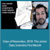 Tomi Mester - Class of November, 2018 - The Junior Data Scientist's First Month