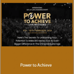 Andy Harrington - Power to Achieve